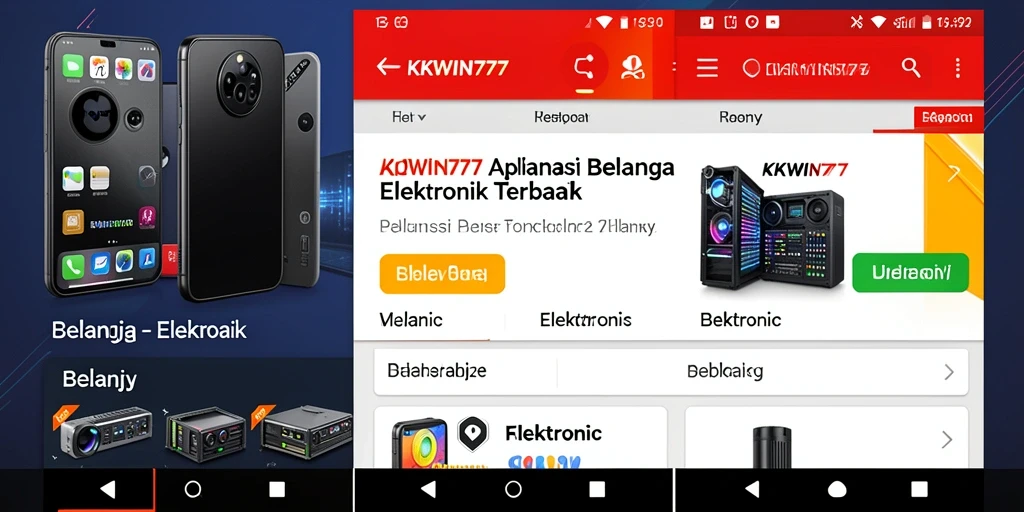 Tampilan antarmuka aplikasi KKWIN777 yang menarik dan mudah digunakan.