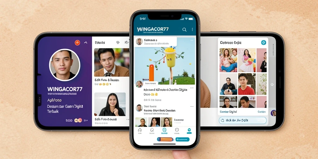Tampilan antarmuka WINGACOR77 yang modern dan fungsional.