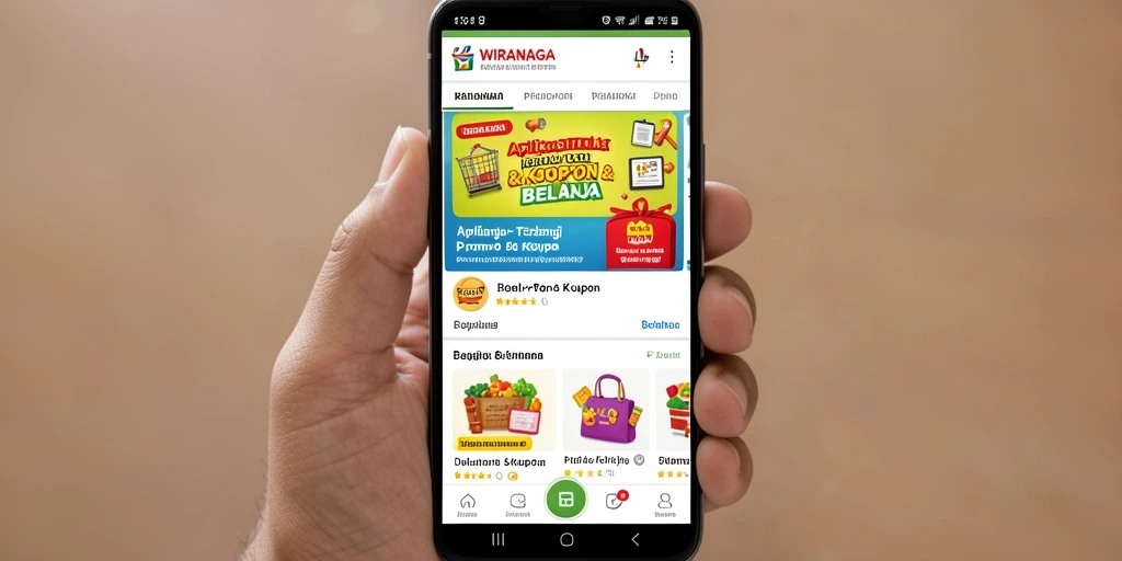 Tampilan antarmuka aplikasi WIRANAGA yang menarik dan fungsional.
